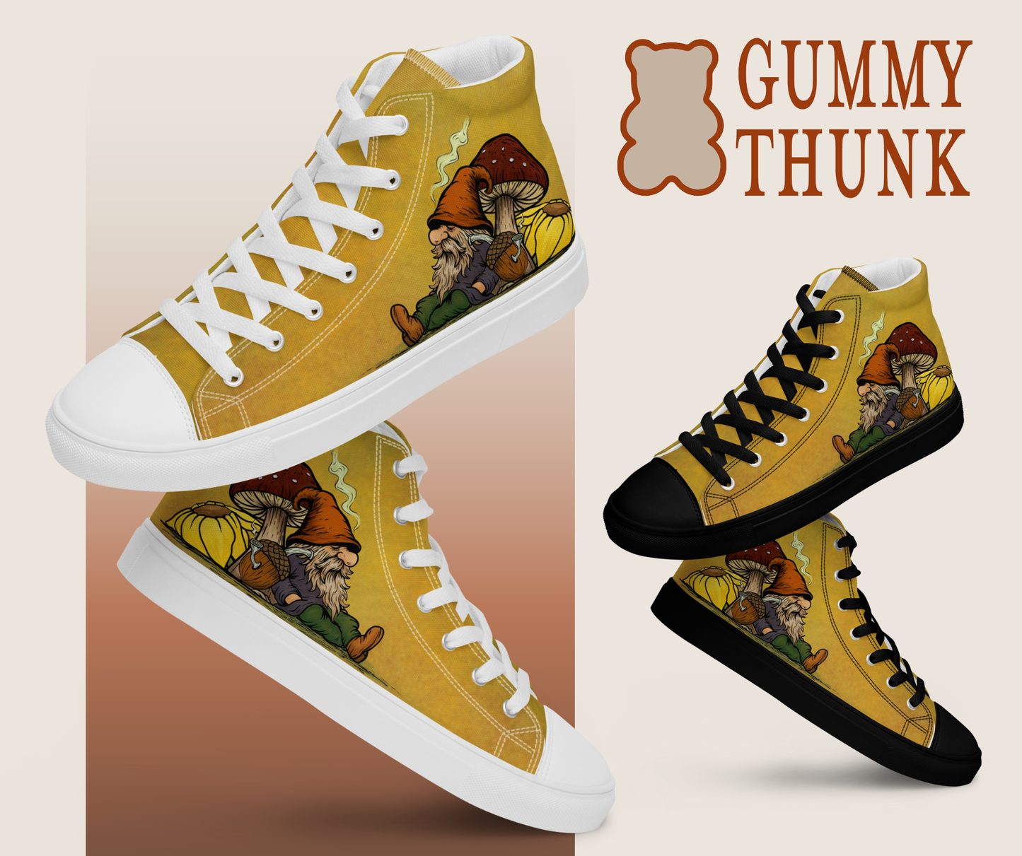 GERTIE Women’s High Top Canvas Shoes