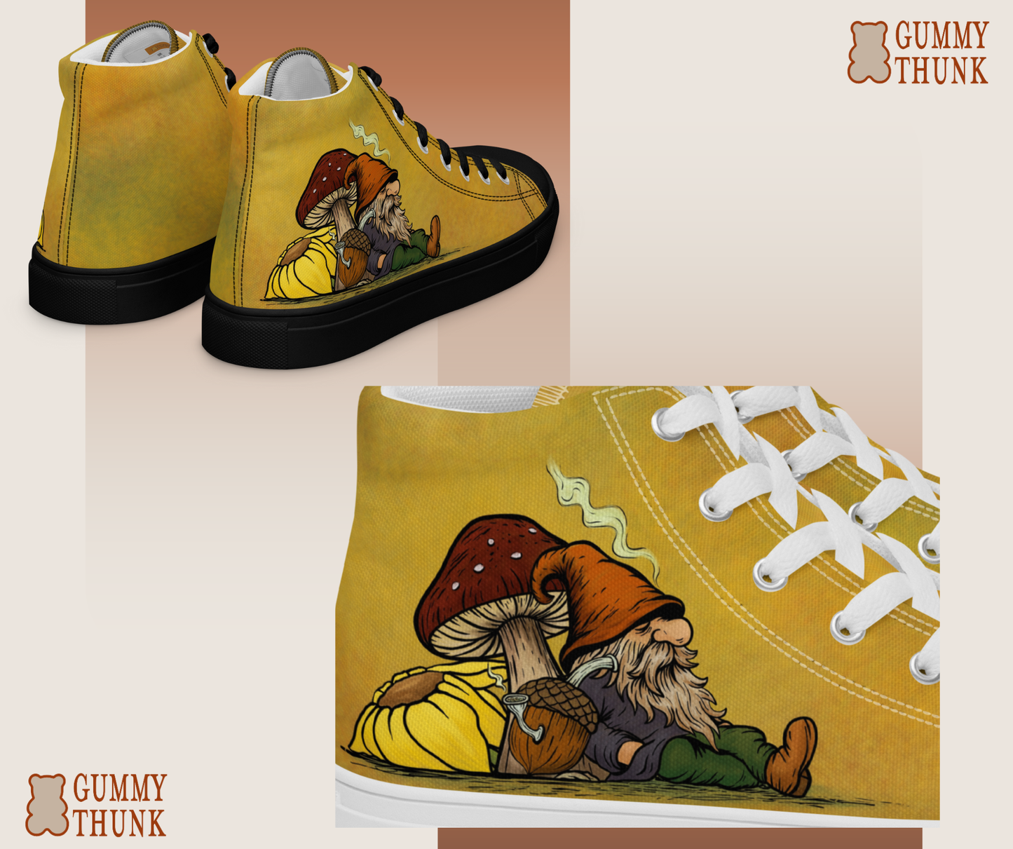 GERTIE Women’s High Top Canvas Shoes