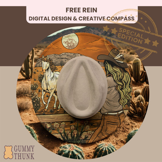 Free Rein Bundle Digital Design + Creative Compass -- DIGITAL FILES ONLY