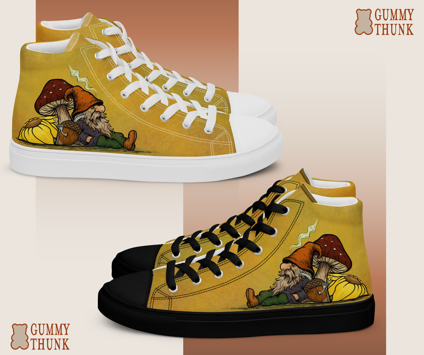 GERTIE Women’s High Top Canvas Shoes