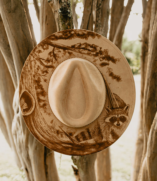 Treetops - Wide Brim Hat Design - SVG File ONLY