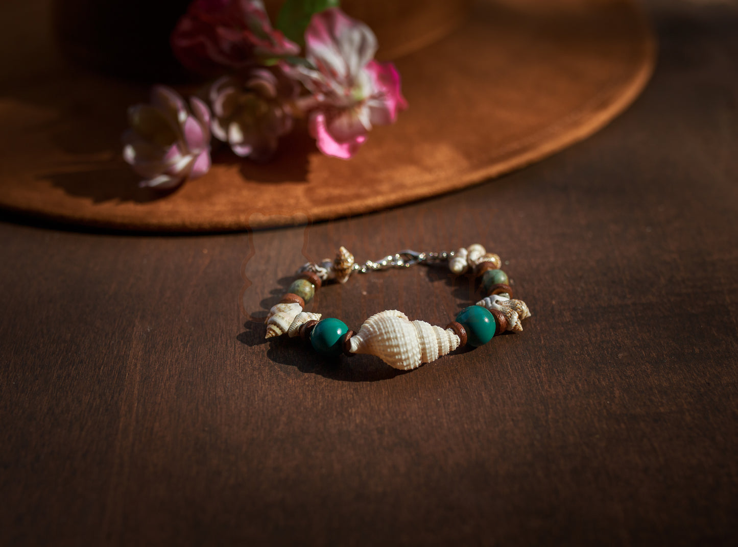 2 in 1 Beaded Hat Band + Bracelet Combo for All Wide Brim, Fedora, and Cowboy Style Hats