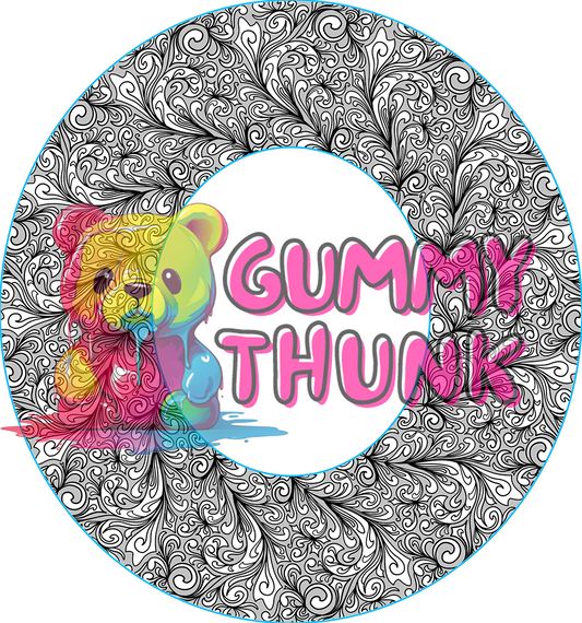 Doodle Dandy Hat - Wide Brim Template for Burning - PNG and SVG File ONLY