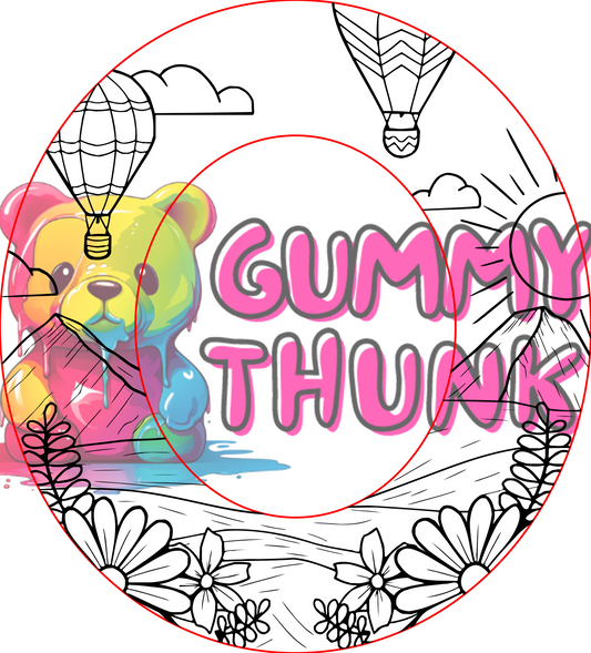 Wander Youth Hat Wide Brim Template for Burning - SVG and PNG Files