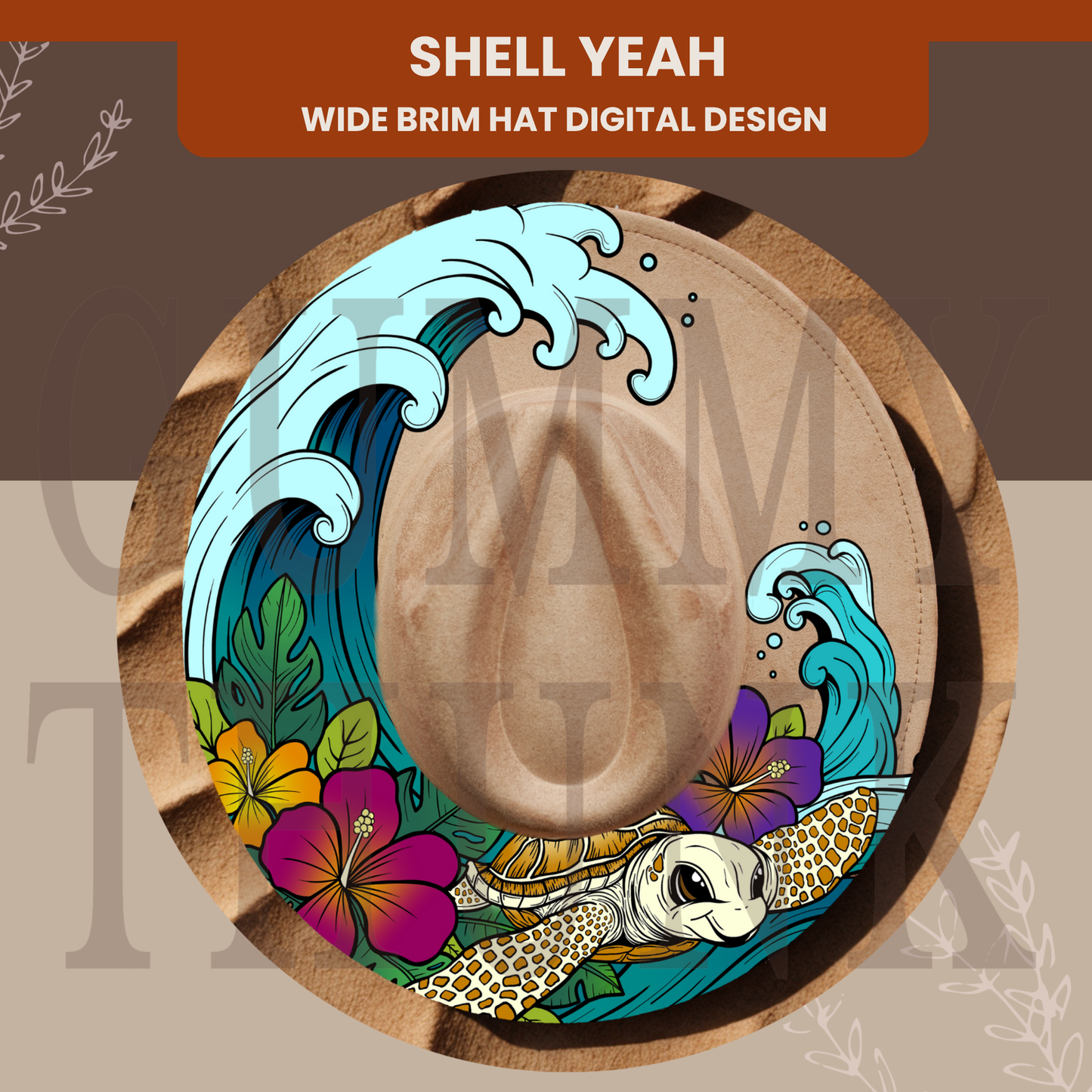 Shell Yeah - Wide Brim Hat Design and Full Designs Included