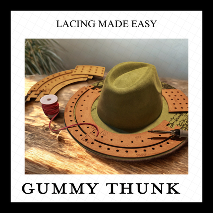 Complete LACIE Tool Bundle - Lacing Stencils For Vegan Suede Wide Brim Hats, Short Brim, Youth Short Brim, and Baseball Hats