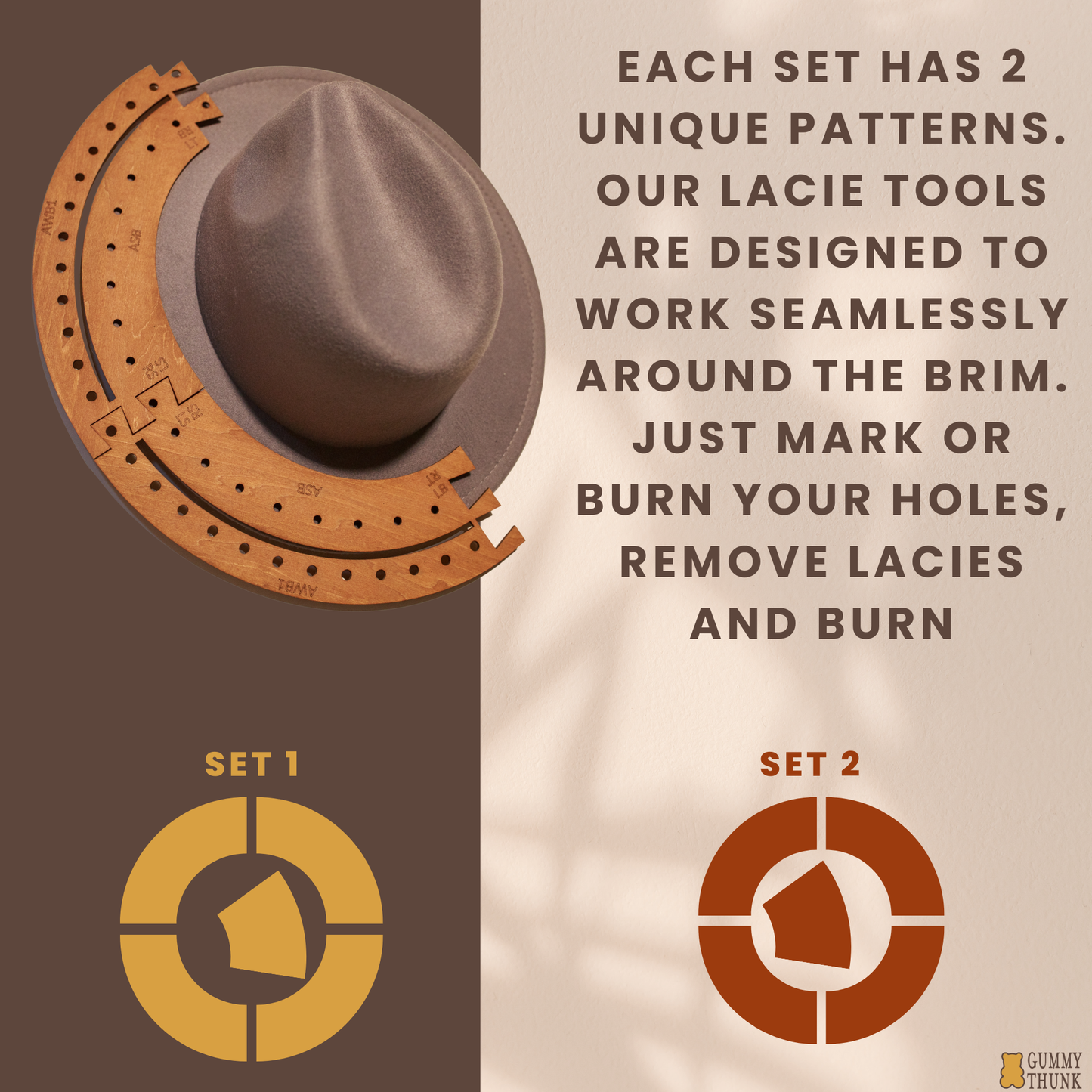 The Ultimate LACIE Tool Bundle - Wide Brim, Short Brim, Youth Short Brim, and Baseball Hat LACIES + CANVA TEMPLATE