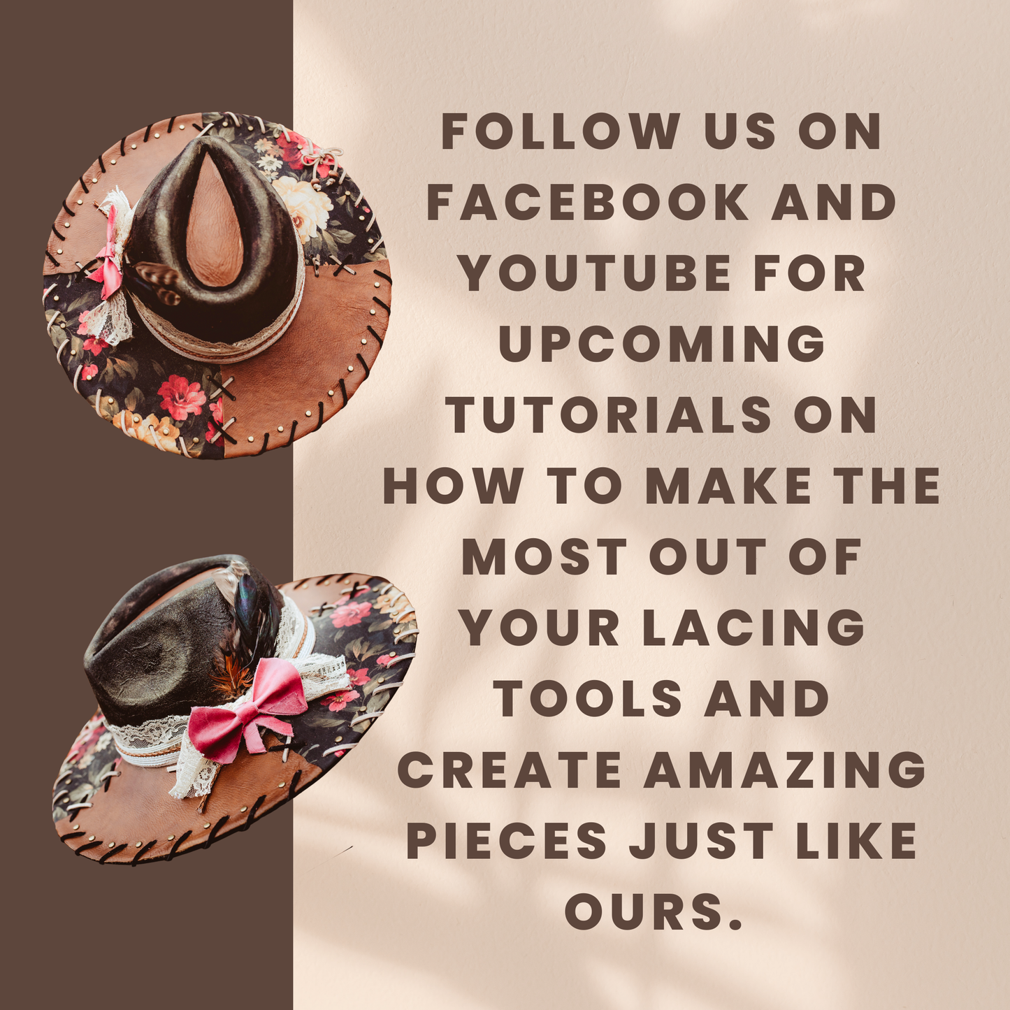 LACIE TOOL 2.0 BUNDLE - Lacing Stencils for Wide Brim, Short Brim, and Youth Hats