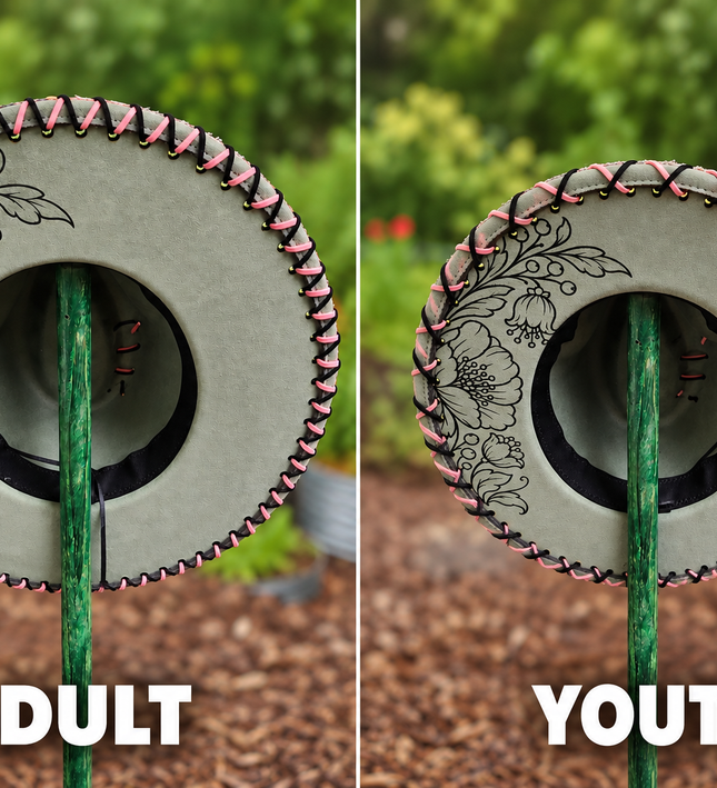 Witchy Wide Brim Adult and Youth Set