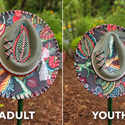 Witchy Wide Brim Adult and Youth Set