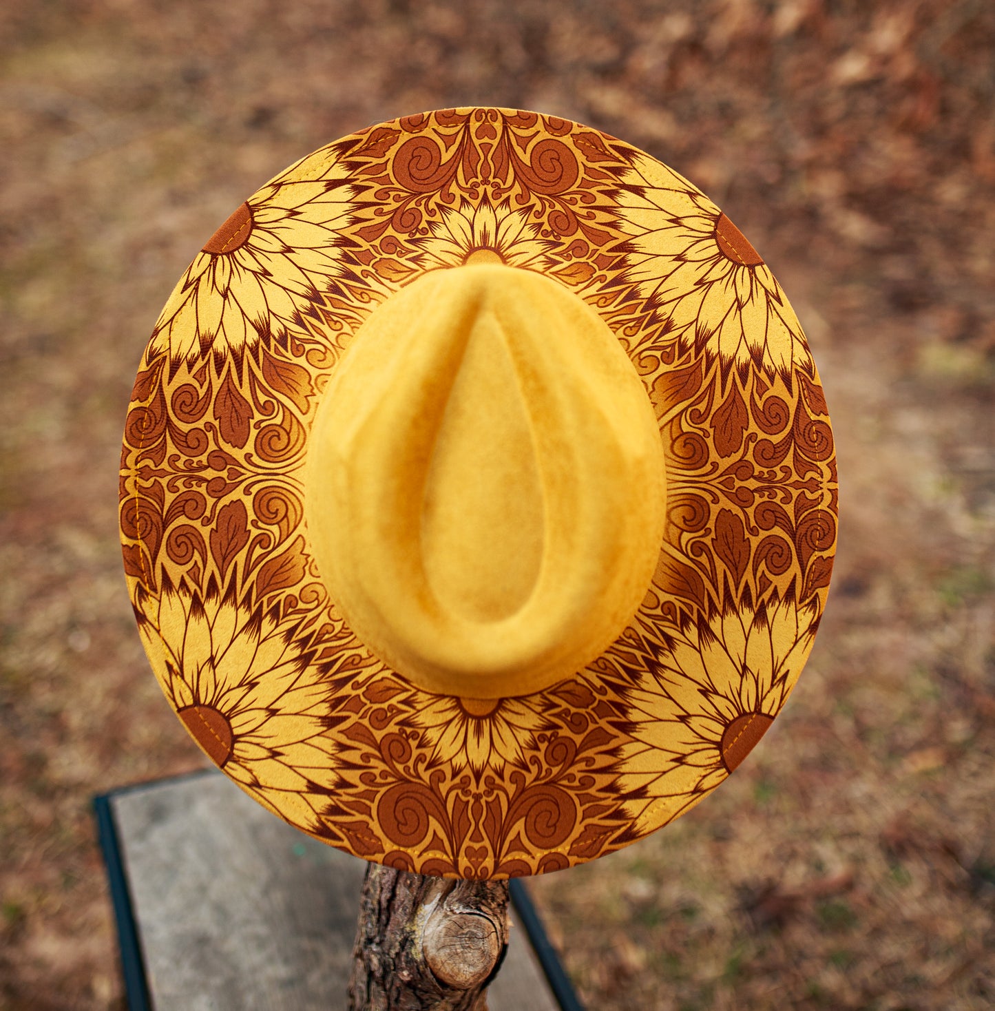 Sundancer Hat - Wide Brim Template for Burning - PNG and SVG File ONLY