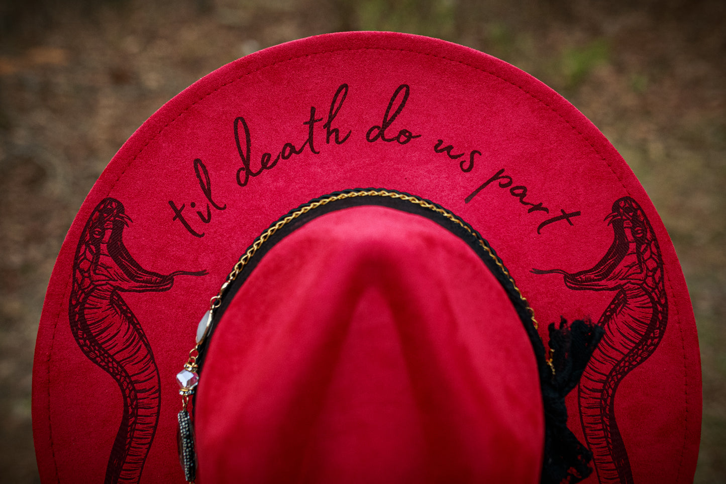 Til Death Do Us Part Bundle - 12 Wide Brim Hat Designs - SVG, PNG, and Printable Page Files