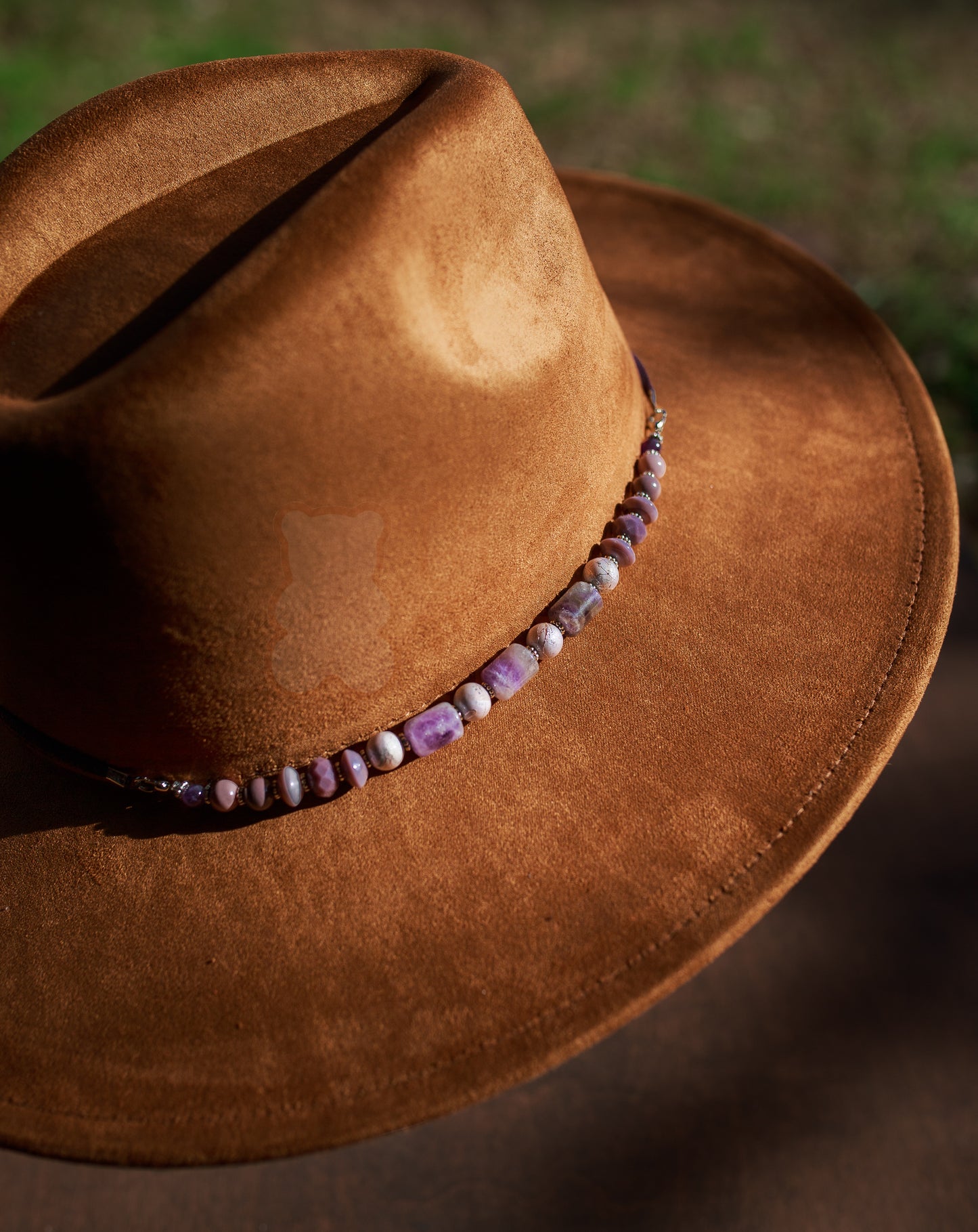 2 in 1 Beaded Hat Band + Bracelet Combo for All Wide Brim, Fedora, and Cowboy Style Hats