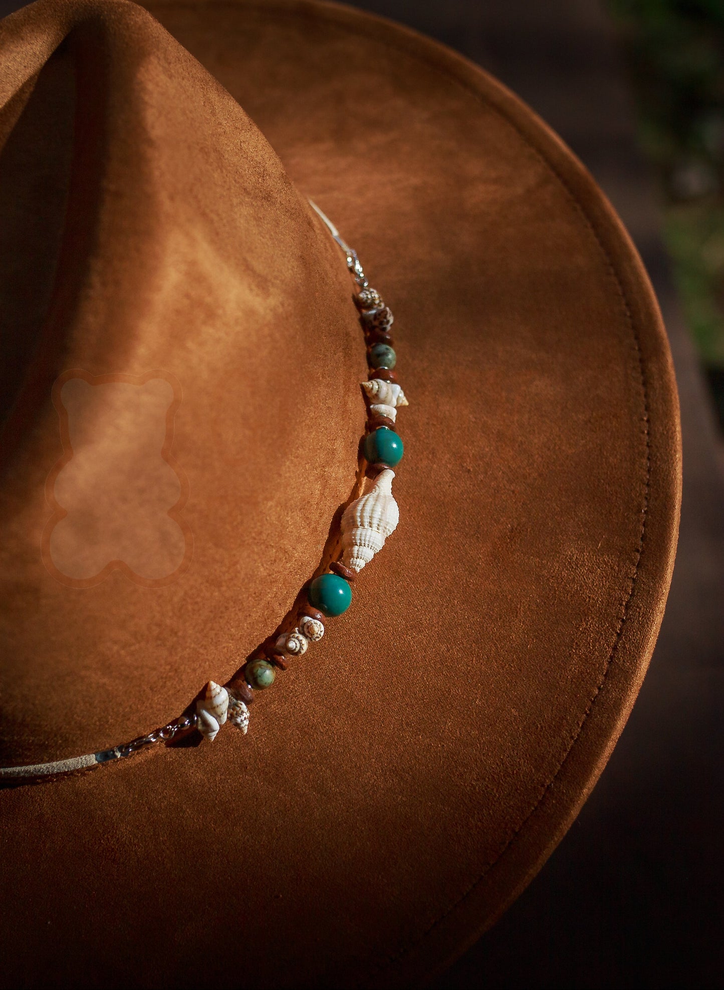 2 in 1 Beaded Hat Band + Bracelet Combo for All Wide Brim, Fedora, and Cowboy Style Hats