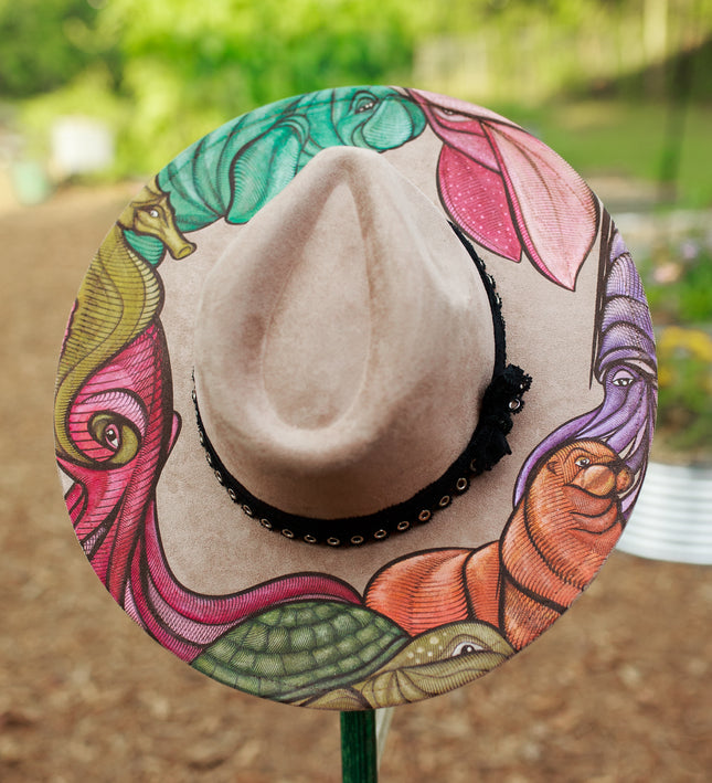 SUMMER SALE - WIDE BRIM HAT