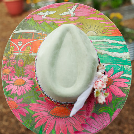 SUMMER SALE - WIDE BRIM HAT