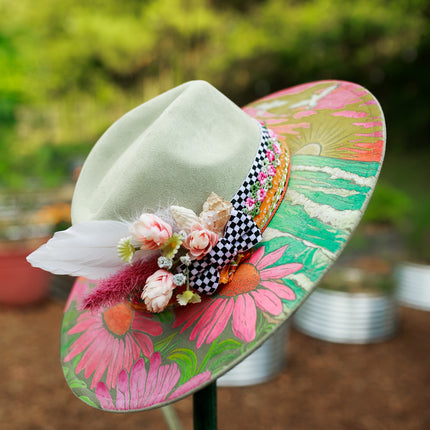 SUMMER SALE - WIDE BRIM HAT