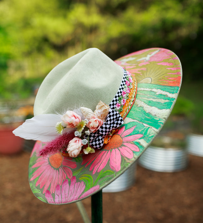 SUMMER SALE - WIDE BRIM HAT