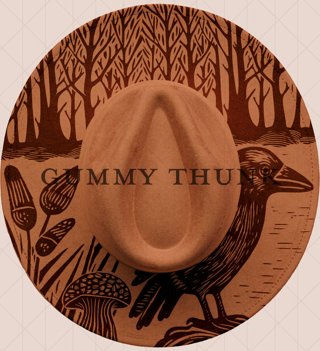 Spirits of the Forest Digital Design Bundle for Hat Burning - Laser and Hand Burning Files