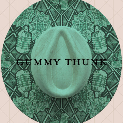 Light Mint Burned Wide Brim Vegan Suede Hat