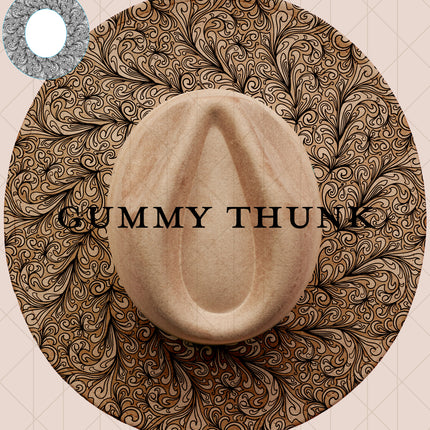 Doodle Dandy Digital Laser Design and Template Wide Brim Hat SVG File Only