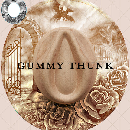 Enchanted Nights: Digital Laser Design and Template Wide Brim Hat SVG File Only