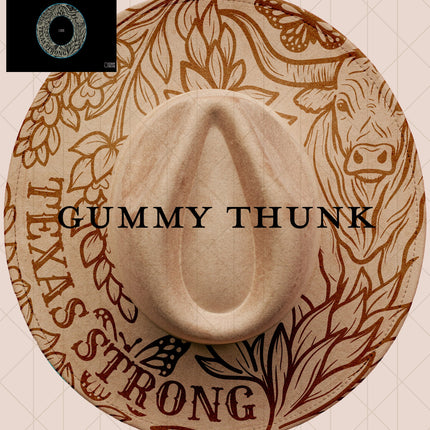 Texas Strong Digital Projector Design and Template Wide Brim Hats PNG File Only