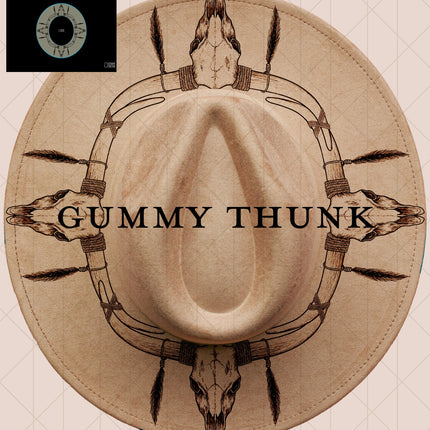 Longhorn Legacy Digital Projector Design and Template Wide Brim Hats PNG File Only
