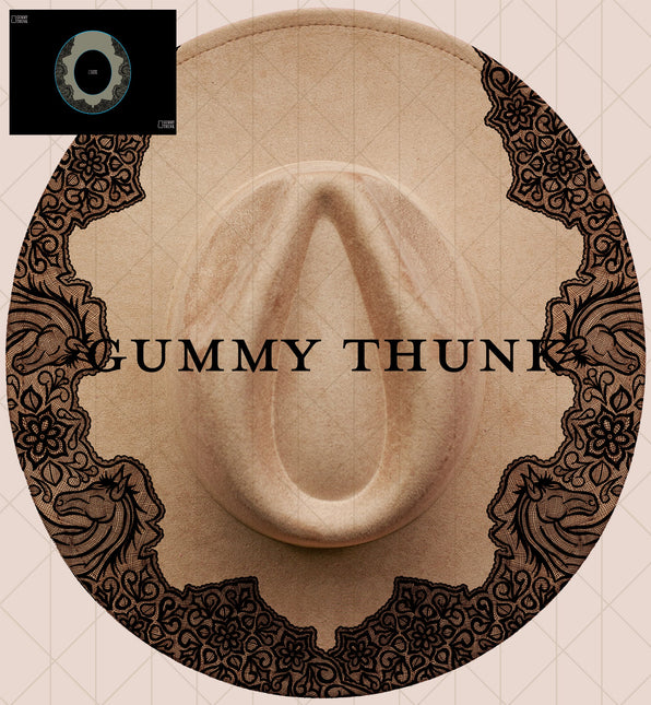Western Lace Digital Projector Design and Template Wide Brim Hats PNG File Only