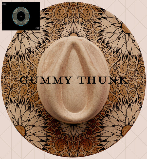 Sundancer Digital Projector Design and Template Wide Brim Hats PNG File Only