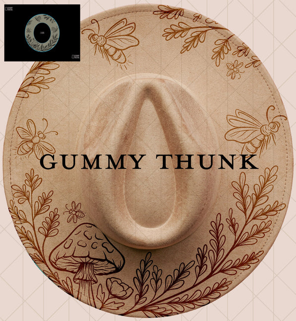 Fernlight Digital Projector Design and Template Wide Brim Hats PNG File Only