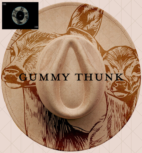 Oh Deer Doe and Fawn Digital Projector Design and Template Wide Brim Hats PNG File Only