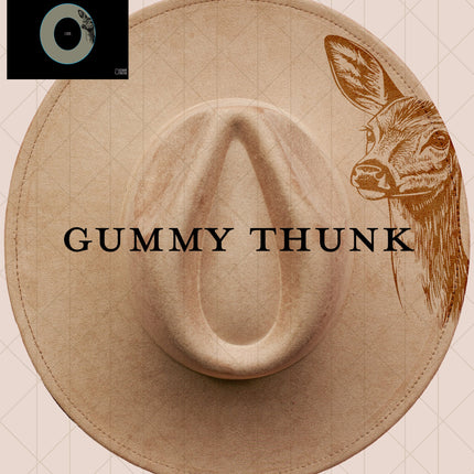 Oh Deer Doe Digital Projector Design and Template Wide Brim Hats PNG File Only