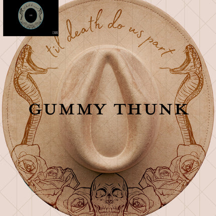Til Death Do Us Part Digital Projector Design and Template Wide Brim Hats PNG File Only