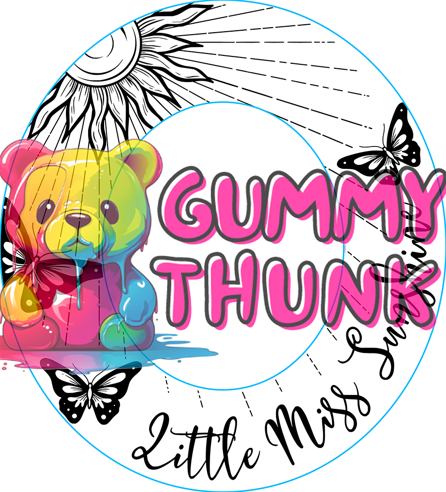 Sunshine Mommy and Me Hats Wide Brim Template for Burning - SVG and PNG Files