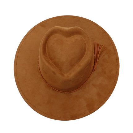 BULK ORDER - READ DESCRIPTION - WIDE BRIM HATS HEART SHAPED CROWN