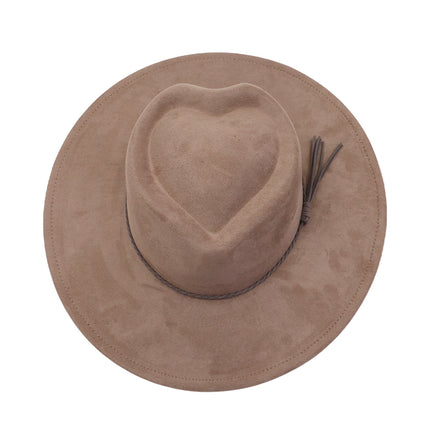 BULK ORDER - READ DESCRIPTION - WIDE BRIM HATS HEART SHAPED CROWN