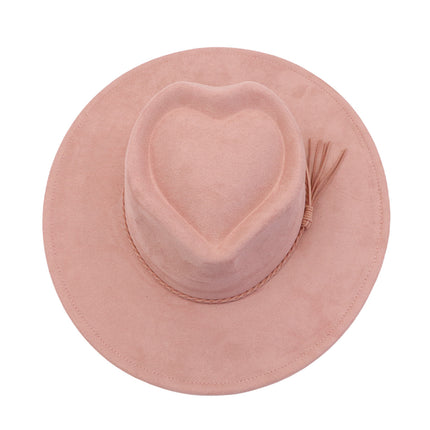BULK ORDER - READ DESCRIPTION - WIDE BRIM HATS HEART SHAPED CROWN