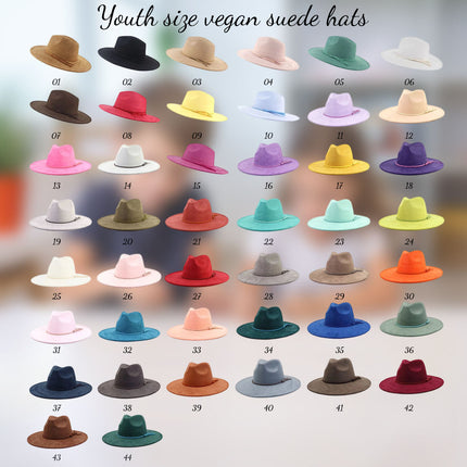 BULK ORDER - READ DESCRIPTION - WIDE BRIM YOUTH HATS