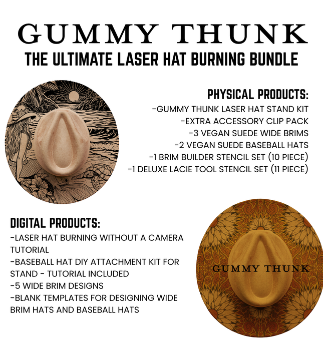 ULTIMATE LASER HAT STAND KIT | Wide Brim Hat Jig