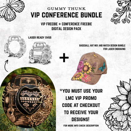 *** LASER MAKER CON VIP EXCLUSIVE + CONFERENCE FREEBIE DESIGN BUNDLE ***